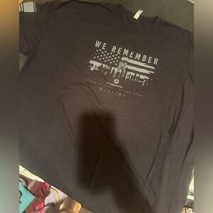 Black Graphic Men's Shirt